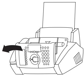 SAGEM PHILIPS FAXJET 355 - Mise en place de la cartouche - 1
