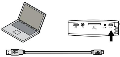 SAGEM PPX 1430 - Brancher à l'ordinateur (USB) - 1