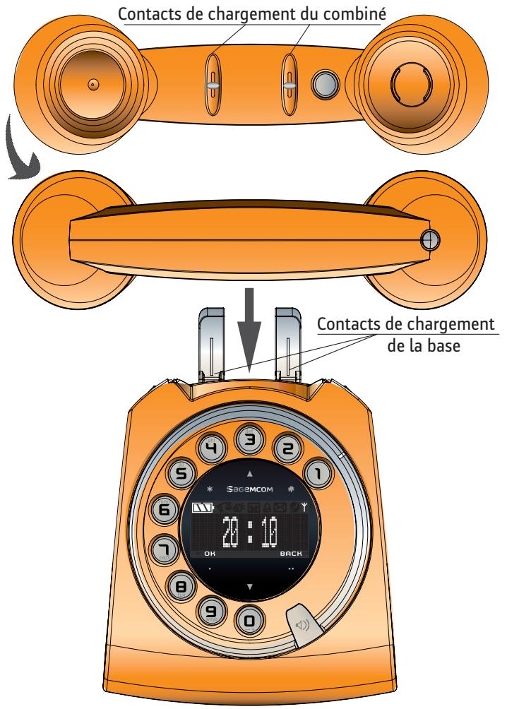 SAGEM SIXTY - Mise en service du combiné - 2