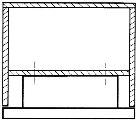SAUTER C5010GBN - Installation sous un placard mural - 1