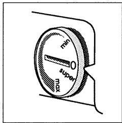 SAUTER 1324CI - Fonctionnement automatique - le voyant jaune n'est pas allumé - 1