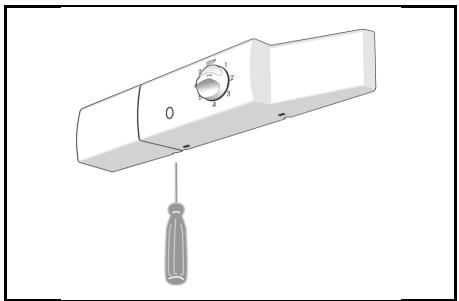 SAUTER SFVA 22 - Changement de la lampe - 1