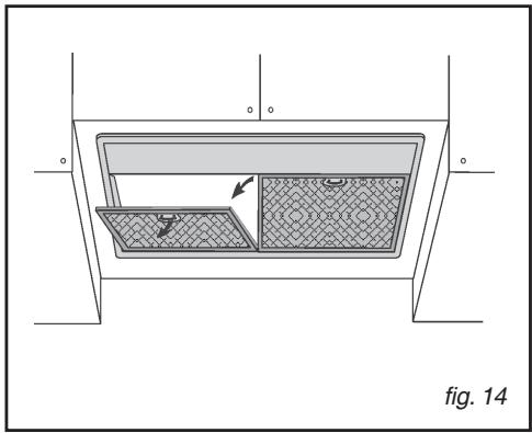 SAUTER SHG 86 BF1 - CHANGING THE CHARCOAL FILTER - 1