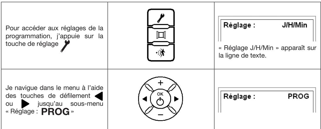 SAUTER FORLANE - MODIFICATION DE LA PROGRAMMATION INTERNE - 5