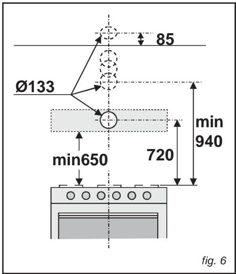 SAUTER SHC 626 BF1,  SHC 626 WF1 - Evacuation extérieure - 3