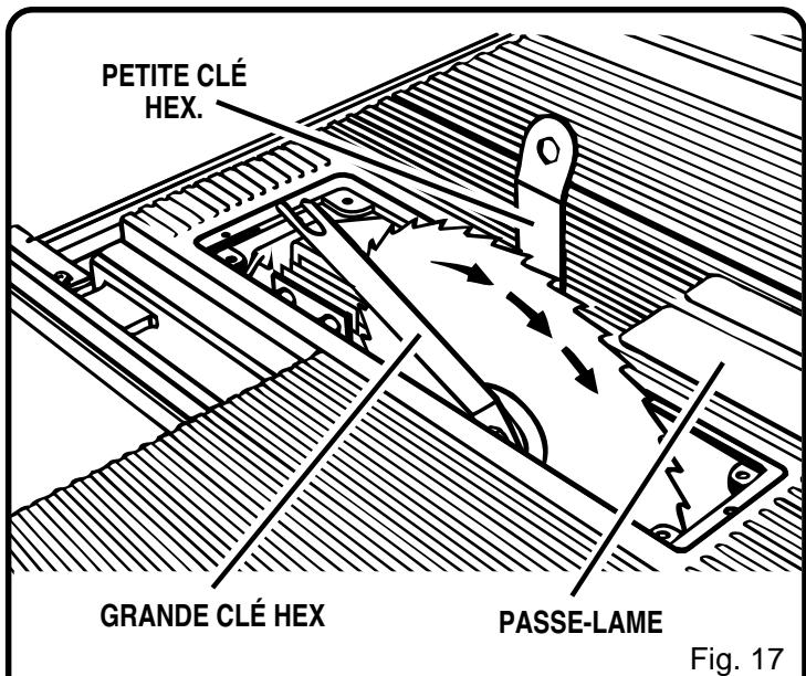 RYOBI BT3100-1 - INSTALLATION DU PROTÉGE-LAME - 1