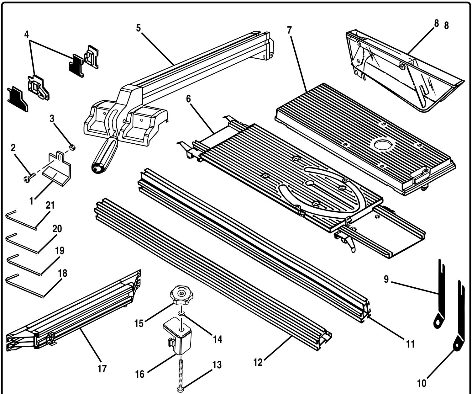 RYOBI BT3100-1 - LISTE DE PIECES DÉTACHÉES - 1