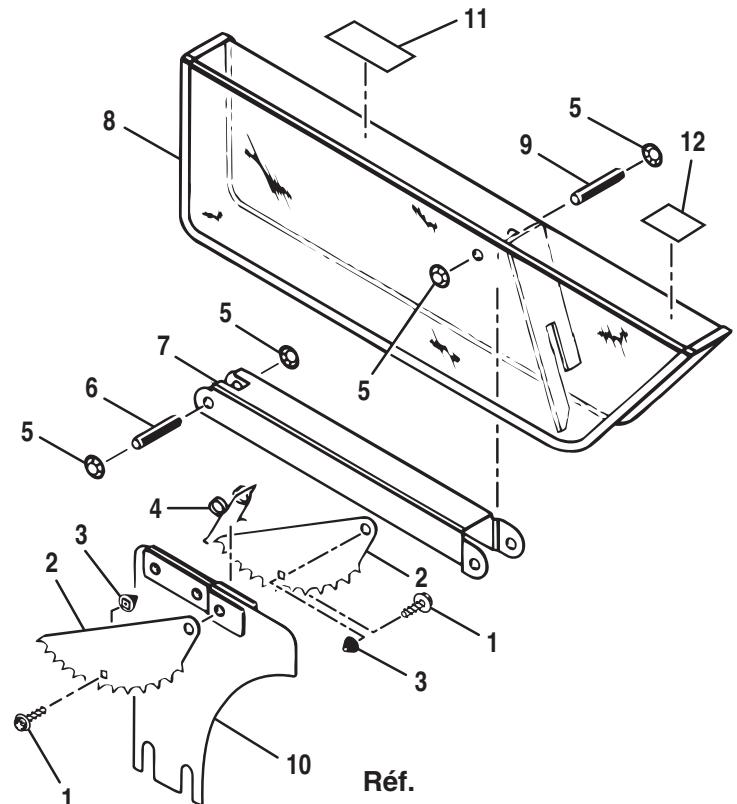 RYOBI BT3100-1 - FIGURE 62: PROTEGE-LAME - 1