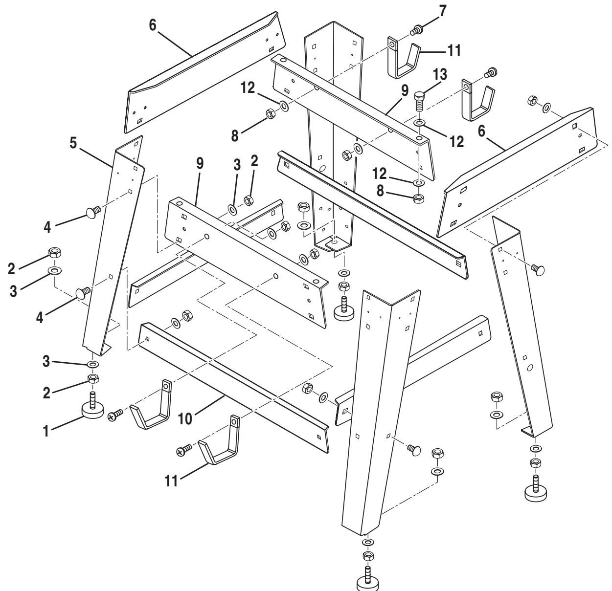 RYOBI BT3100-1 - FIGURE 62: PROTEGE-LAME - 5