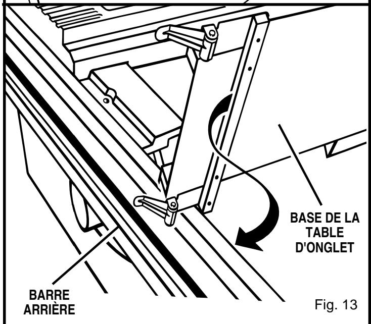 RYOBI BT3100-1 - INSTALLATION DE LA TABLE D'ONGLET ET DU GUIDE - 3