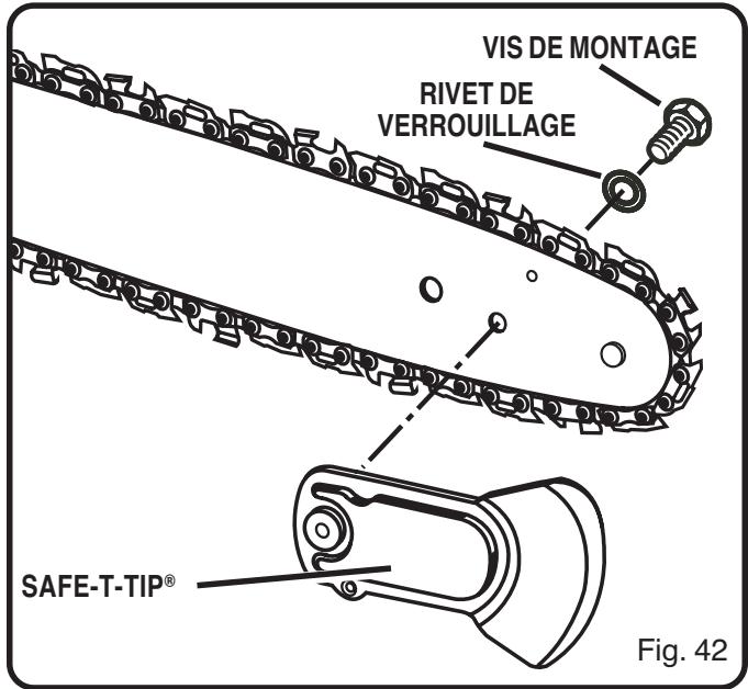 VIS DE MONTAGE RIVET DE VERROUILLAGE SAFE-T-TIP® Fig. 42