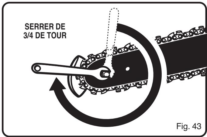 SERRER DE 3/4 DE TOUR Fig. 43