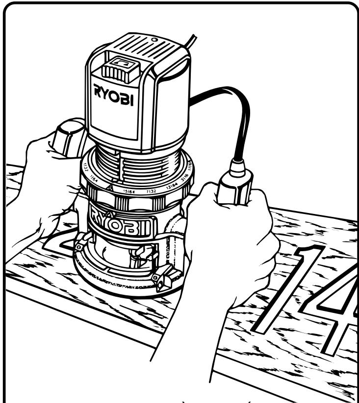 RYOBI R165 - AVENTISSEMENT: - 1