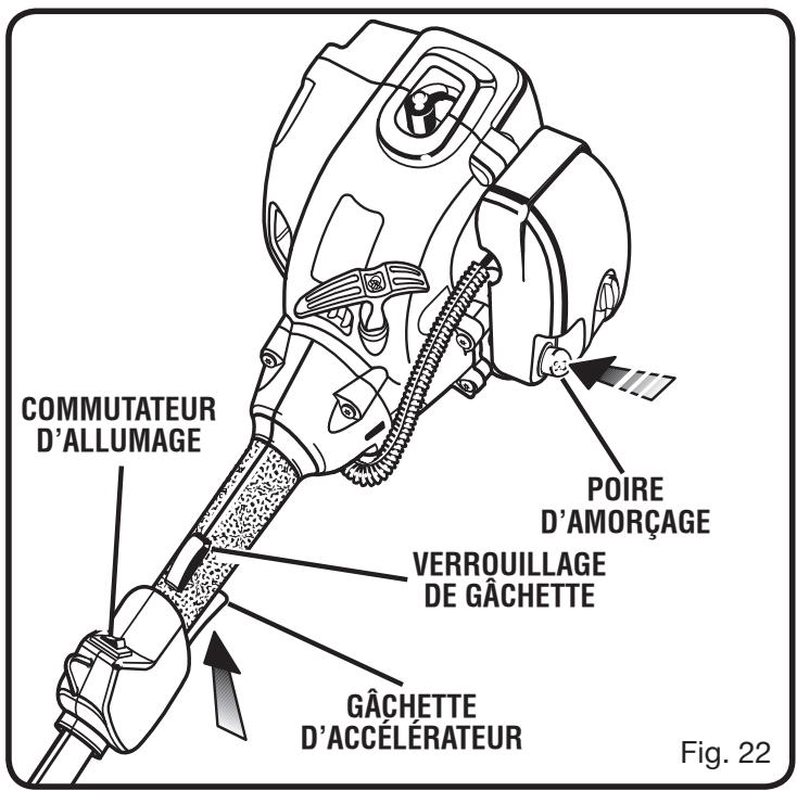 RYOBI RY30020 - ARRÉT DU MOTEUR : - 2