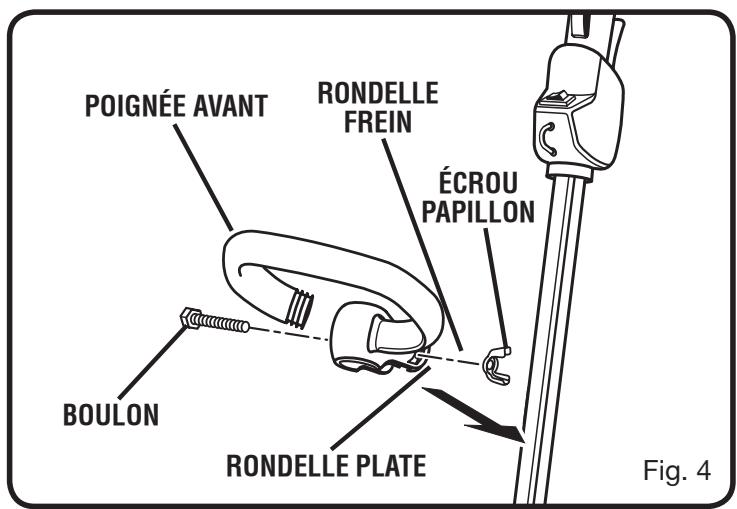 RYOBI RY30020 - INSTALLATION DE LA POIGNÉE DE PROTECTION EN « J » - BC30 - 1