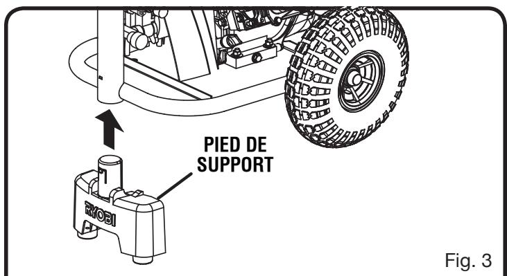 RYOBI RY80030 - Connexion du tuyau haute pression à la lance de pulvérisation - 1
