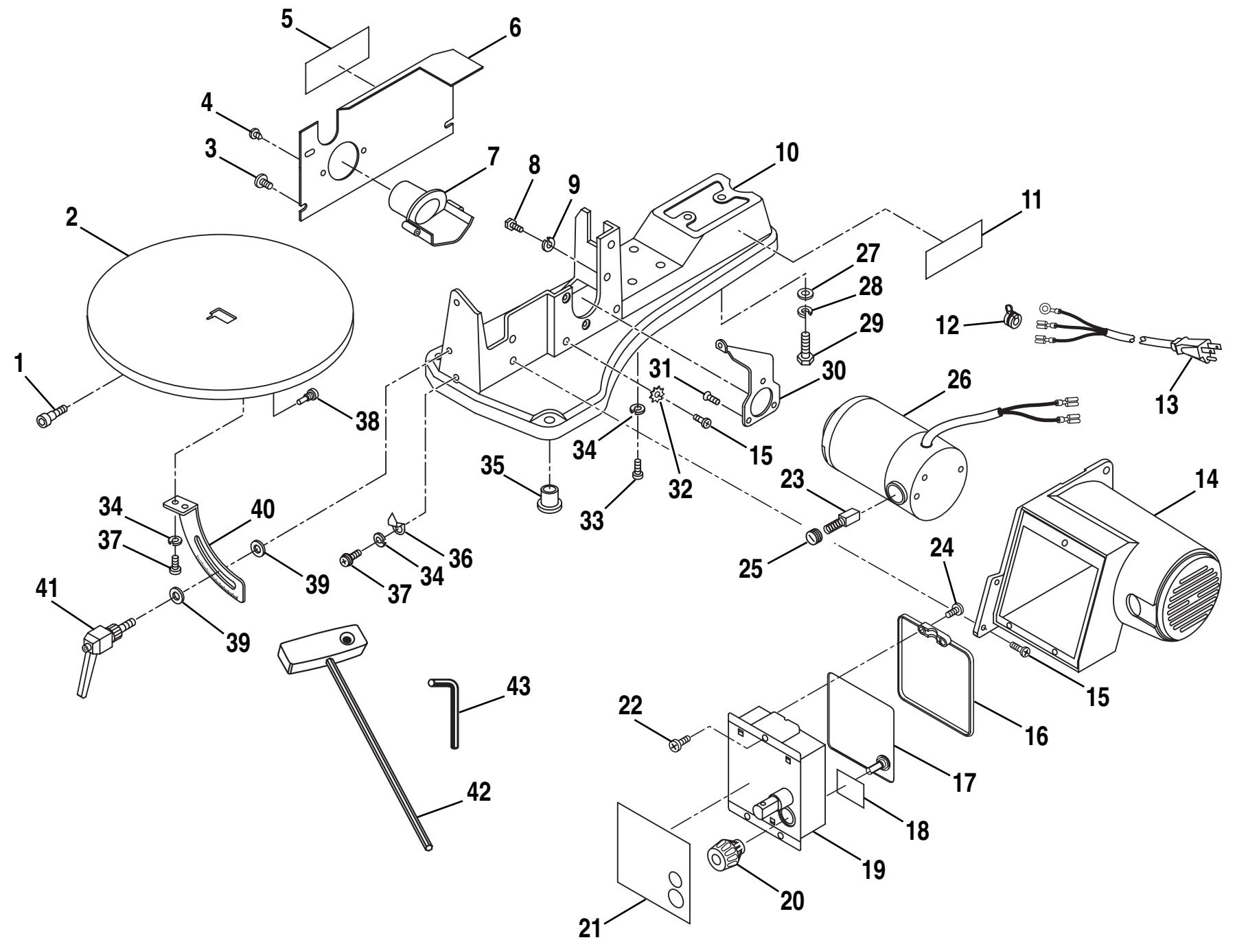 RYOBI SC155VS - LISTE DE PIECES POUR LA FIGURE A - 1