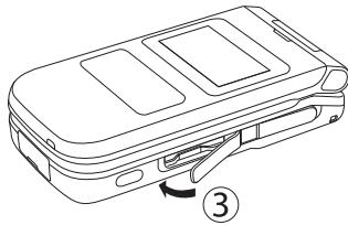 TOSHIBA TS808 - Insertion et retrait de la carte mémoire - 2