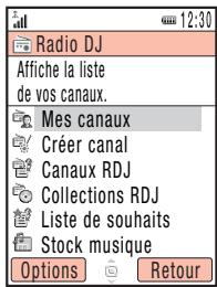 TOSHIBA TS808 - Onglet Musique - 1