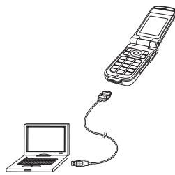 TOSHIBA TS808 - Utiliser un cable USB pour l'envoi de données - 1