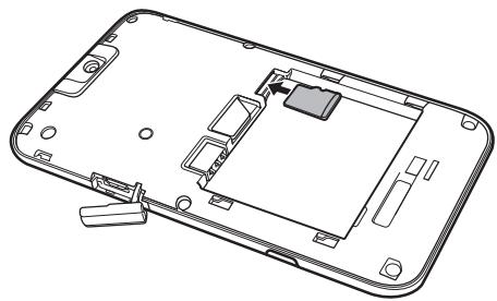 TOSHIBA TG01 - Installation de la carte SIM, de la carte microSD et de la batterie - 6