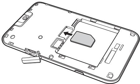TOSHIBA TG01 - Installation de la carte SIM, de la carte microSD et de la batterie - 5