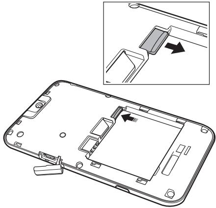 TOSHIBA TG01 - Installation de la carte SIM, de la carte microSD et de la batterie - 7