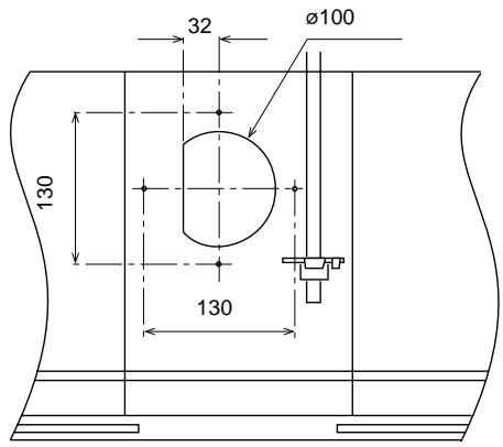 TOSHIBA MM-A0280HT - Détails de la pré-découpe - 2