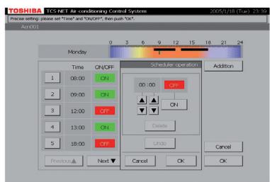 TOSHIBA MMD-AP0241BH - Interface intuitive :quelques exemples. - 3