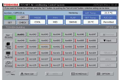 TOSHIBA MMD-AP0241BH - Interface intuitive :quelques exemples. - 1