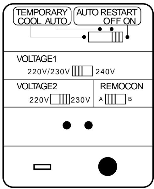 TOSHIBA RAS-M18YAV-E - HOW TO SET THE AUTO START - 1