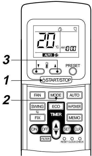 TOSHIBA RAS-M18YAV-E - START/STOP button - 1