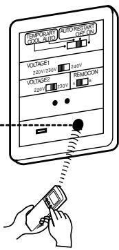 TOSHIBA RAS-M18YAV-E - Receiving section of main unit - 1