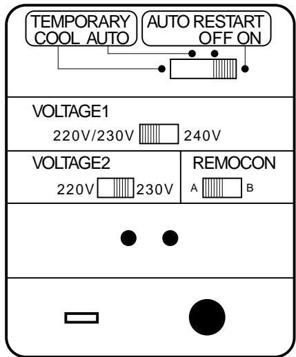TOSHIBA RAS-M18YAV-E - Comment activer le redémarrage automatique - 1