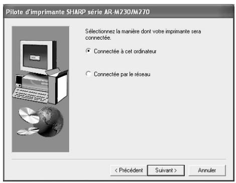 SHARP AR-M276 - INSTALLATION DU LOGICIEL - 2