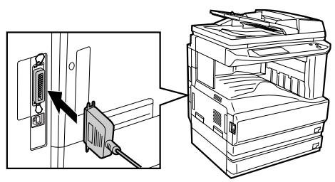 SHARP AR-M276 - CONNEXION D'UN CABLE PARALLELE - 3