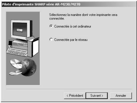 SHARP AR-M276 - INSTALLATION SOUS WINDOWS 98/ME/2000 (CABLE USB) - 5