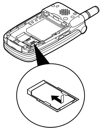 SHARP GX10 - Retrait de la carte SIM et de la batterie - 3