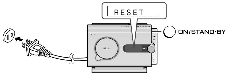 SHARP SD-PX2 - Clearing all the memory (reset) - 1