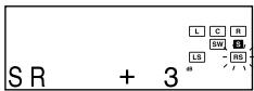 SHARP SD-PX2 - > Speaker level setting - 3