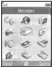 SHARP 770SH - Menu principal - 1