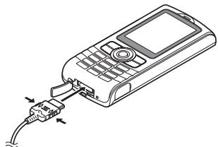 SHARP GX17 - Utilisation du chargeur - 1