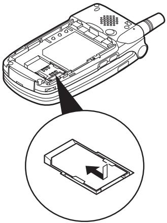 SHARP GX20 - Retrait de la carte SIM et de la batterie - 3