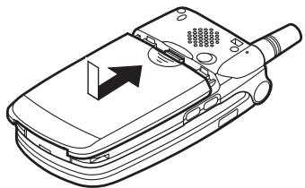 SHARP GX20 - Insertion de la carte SIM et de la batterie - 4