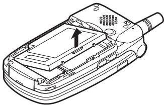 SHARP GX20 - Retrait de la carte SIM et de la batterie - 2