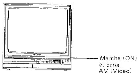SHARP VC-488 - Préparation pour l'enregistrement de télévision - 2
