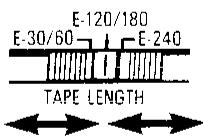 SHARP VC-488 - Indicateur de bande restante - 1