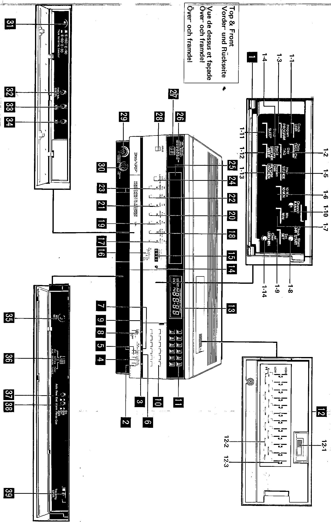 SHARP VC-7700G - 1