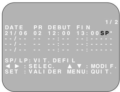 SHARP VC-FH30SM - COMMENT UTILISER SHOWVIEW POUR ENREGISTRER - 1