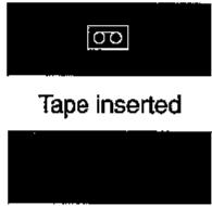 SHARP VC-H92/H92ETS - Inserting a Video Cassette - 2